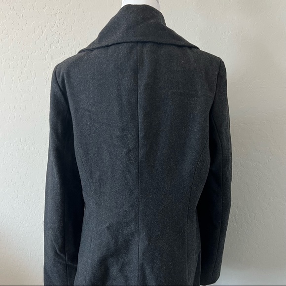 Seven7 Charcoal Gray Double Breasted Pea Coat - Picture 2 of 8